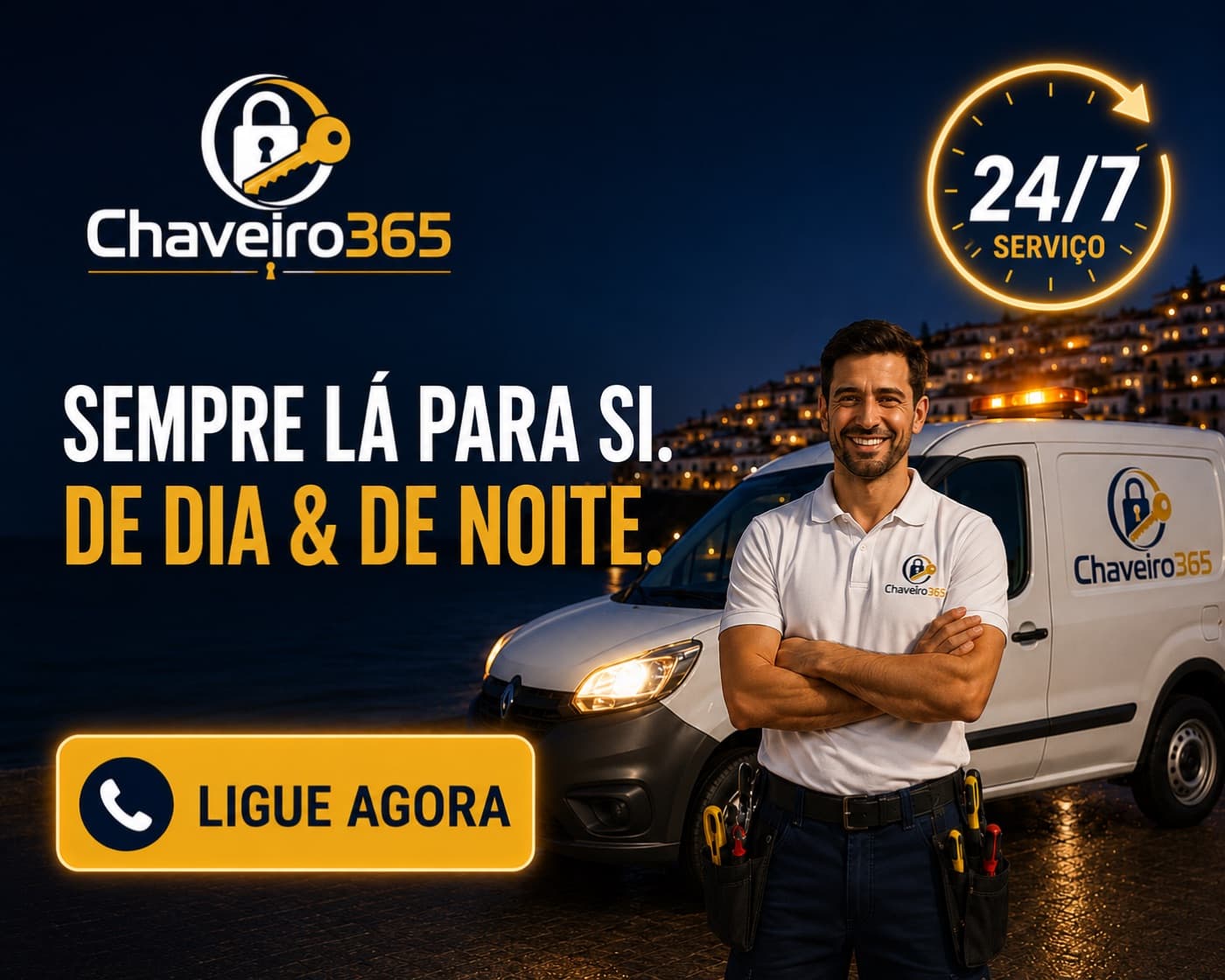 Chaveiro de Emergência 24 Horas — Chaveiro 365 Algarve
