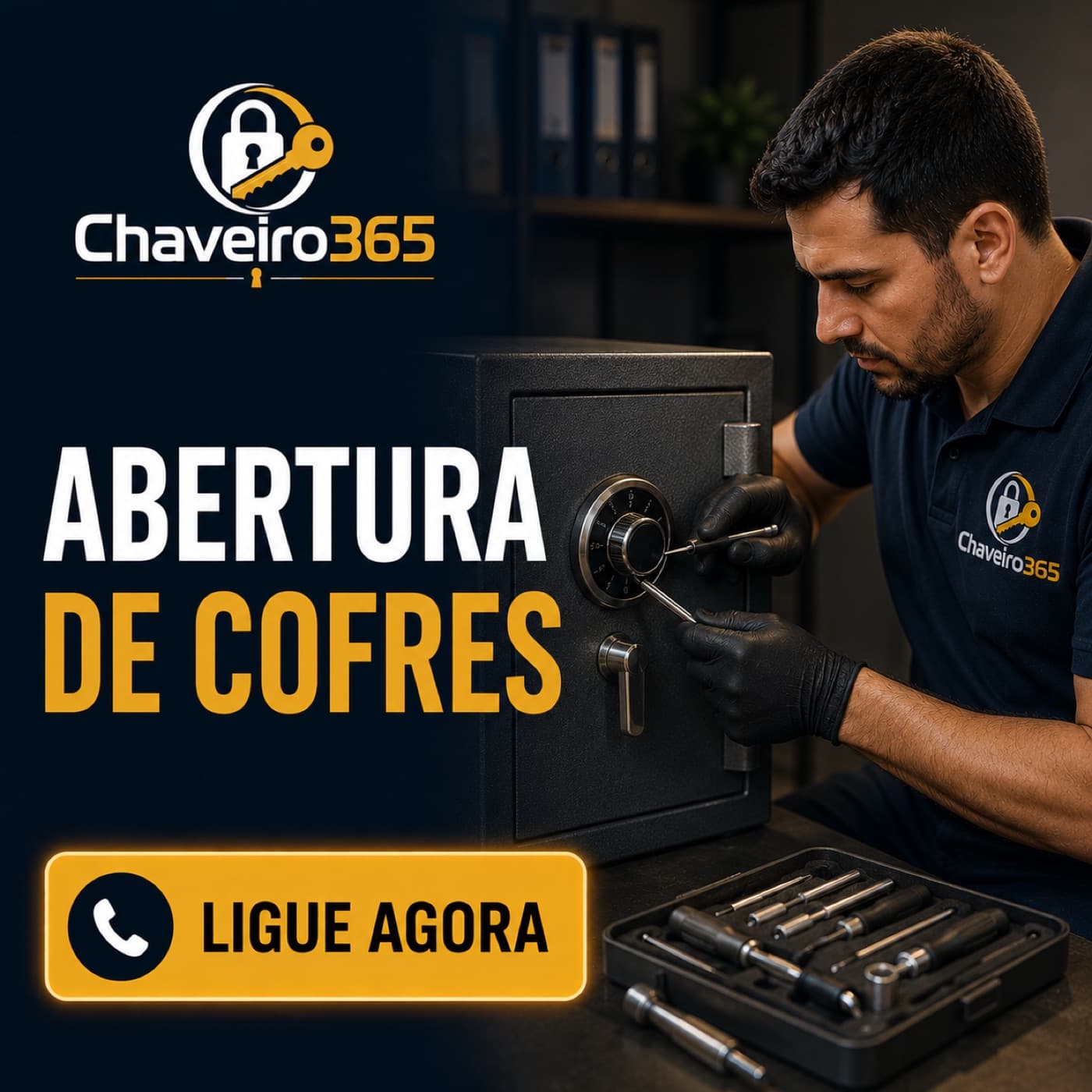 Abertura de Cofres — Chaveiro 365 Algarve