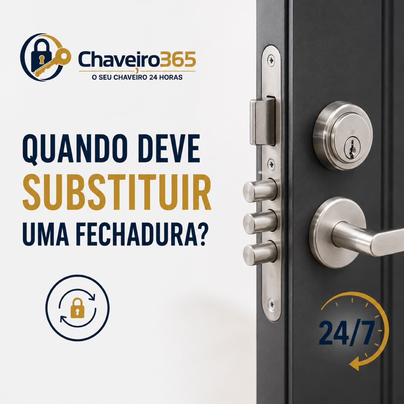 Quando Deve Substituir uma Fechadura?