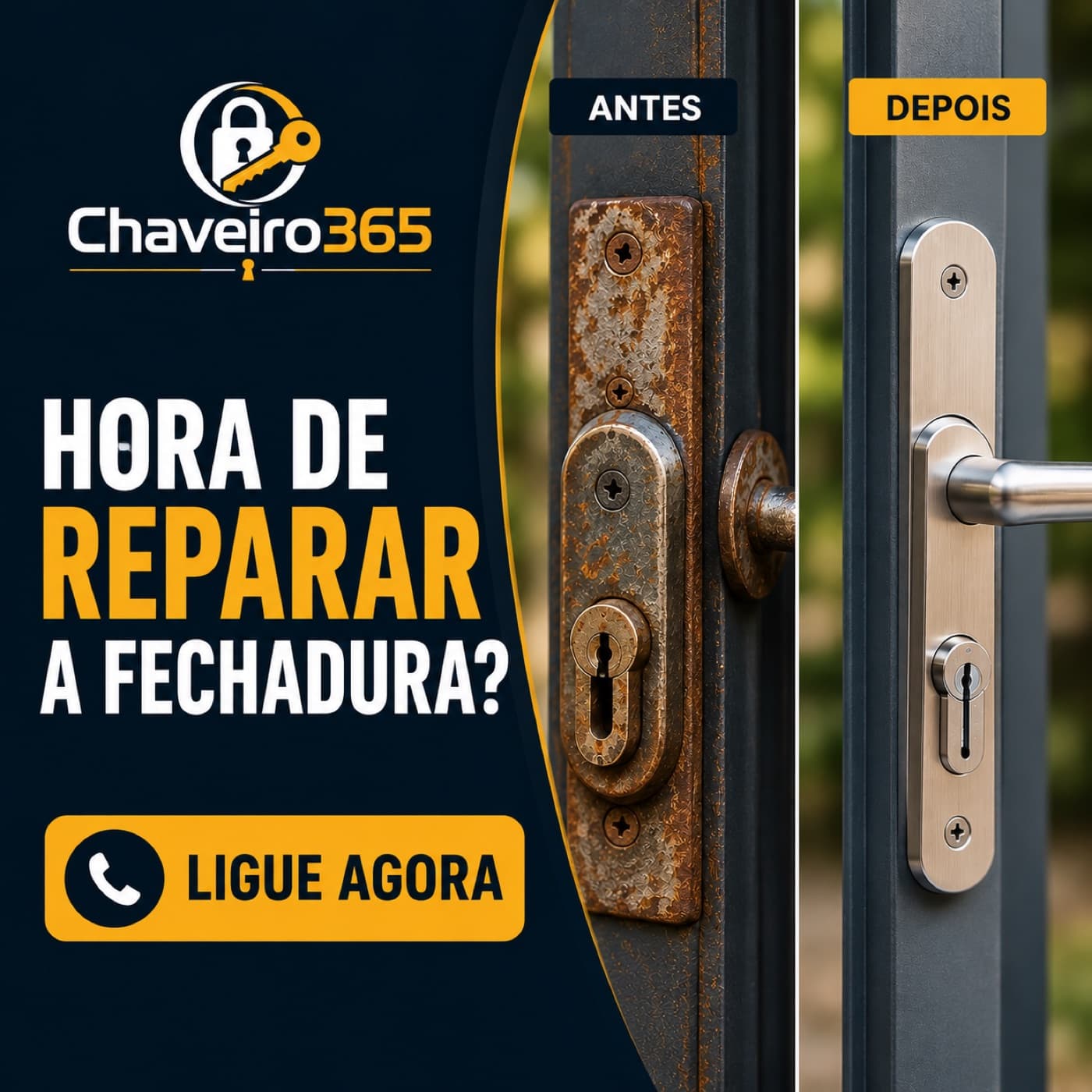 Quanto custa um chaveiro no Algarve? Preços reais em 2026